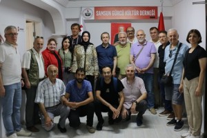 Samsun Gürcü Kültür Derneği Gazetecileri Ağırladı